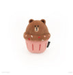 Zippypaws Line Friends Nomnomz Cupcake Brown Medium