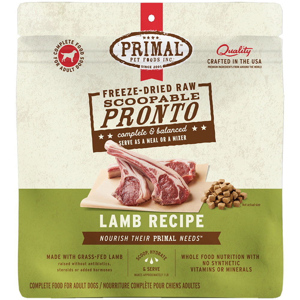 Primal Dog Freeze-Dried Pronto Lamb 7oz.