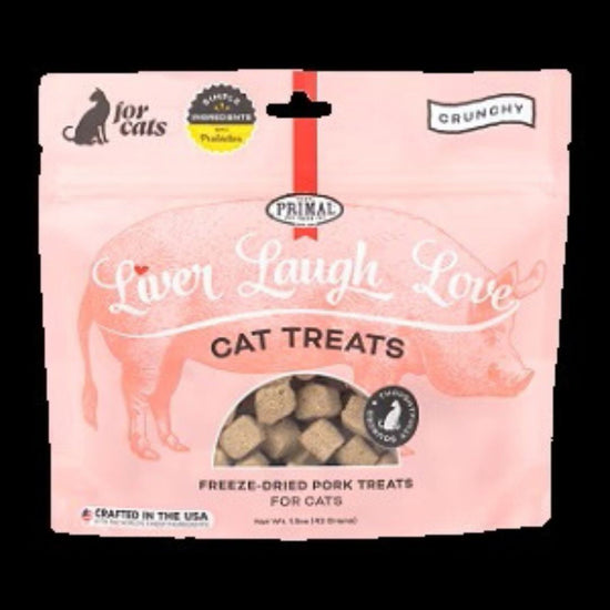 Primal Cat Liver Laugh Love Pork 15Oz for your Pet Cat with Pet Store X!