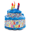 Worthy Dog Birthday Cake Blue Os