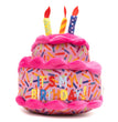 Worthy Dog Birthday Cake Pink Os