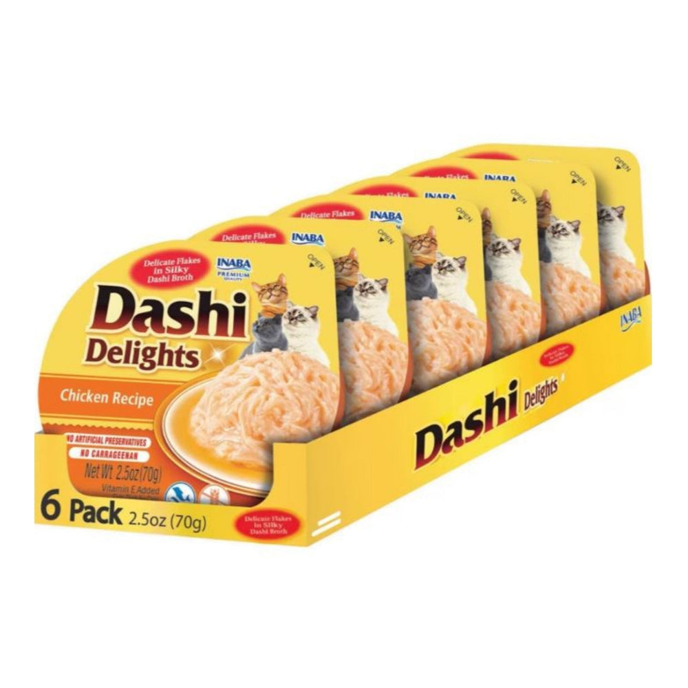 Inaba Dashi Delights Flakes In Broth Chicken 2.5oz. (Case of 6)