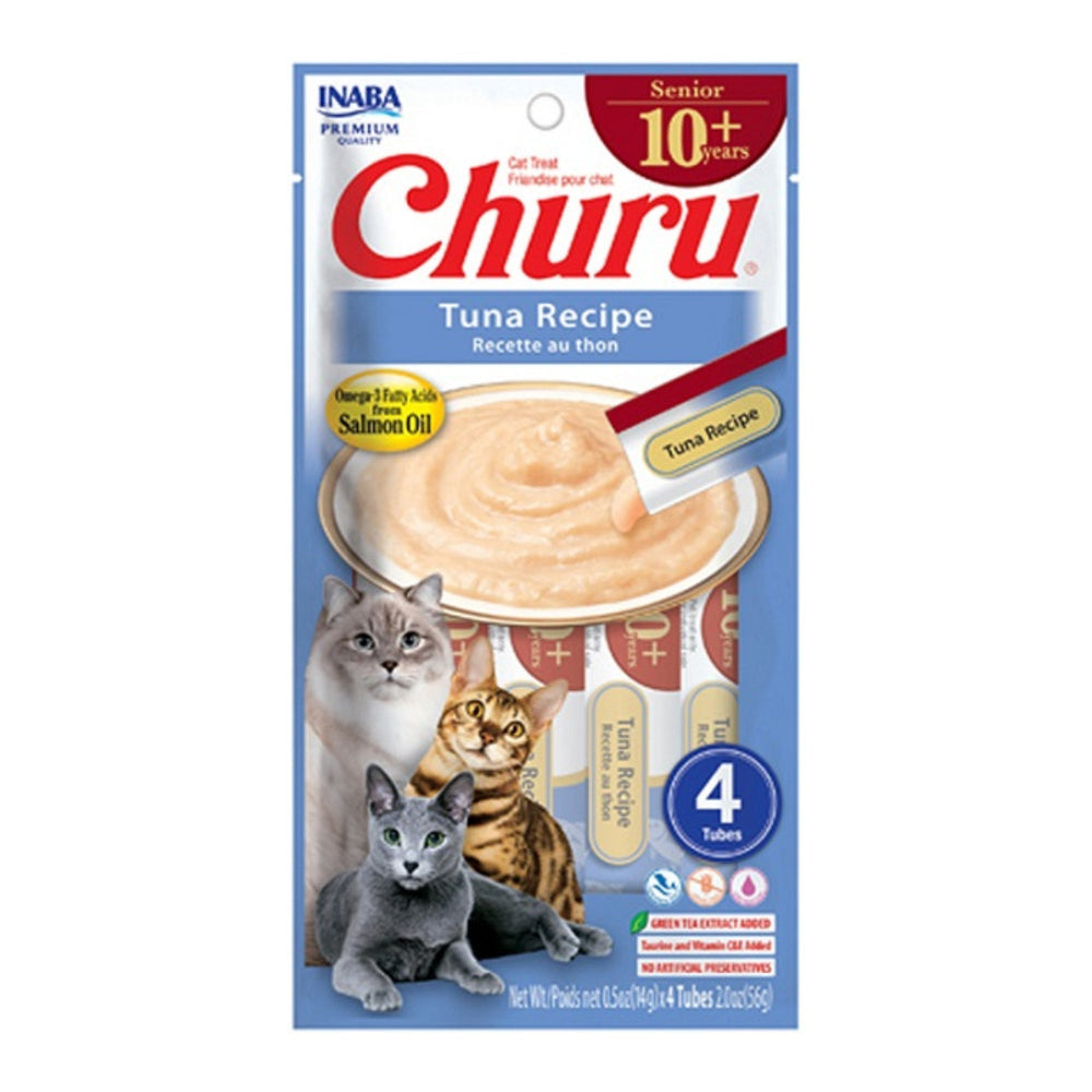 Inaba Churu Cat 2oz Senior 10+ Tuna for your Pet Cat.