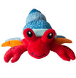 Snugarooz Hermie The Crab Plush Dog Toy 8in.