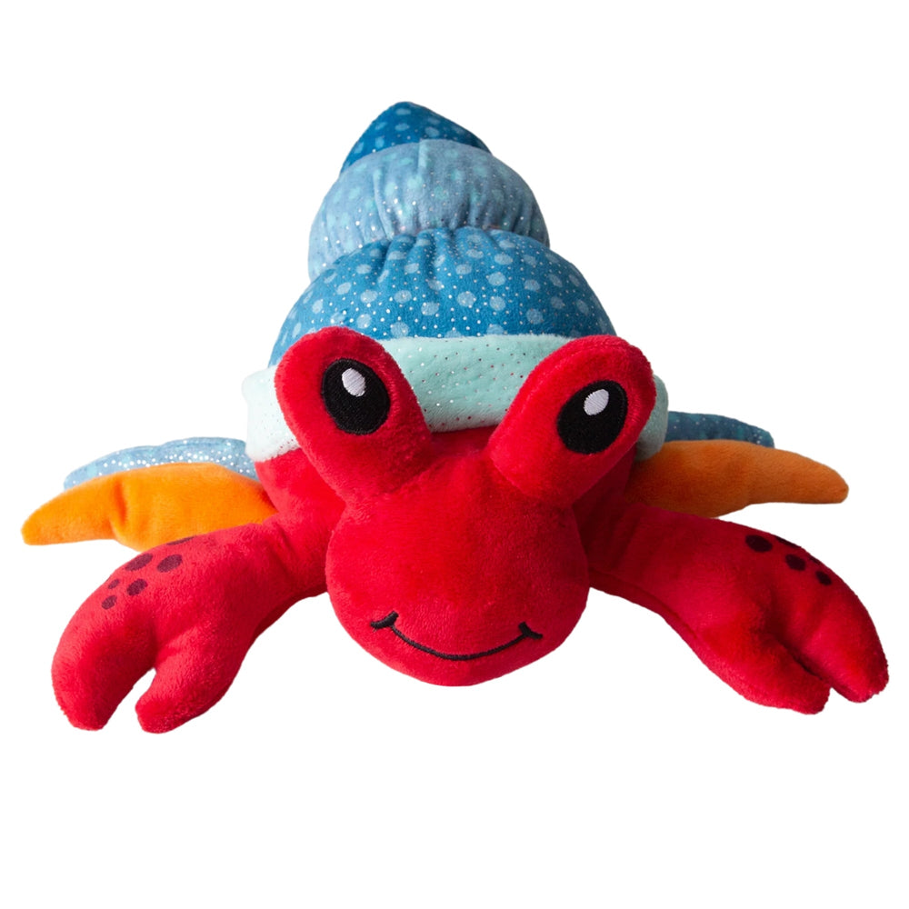 Snugarooz Hermie The Crab Plush Dog Toy 8in.