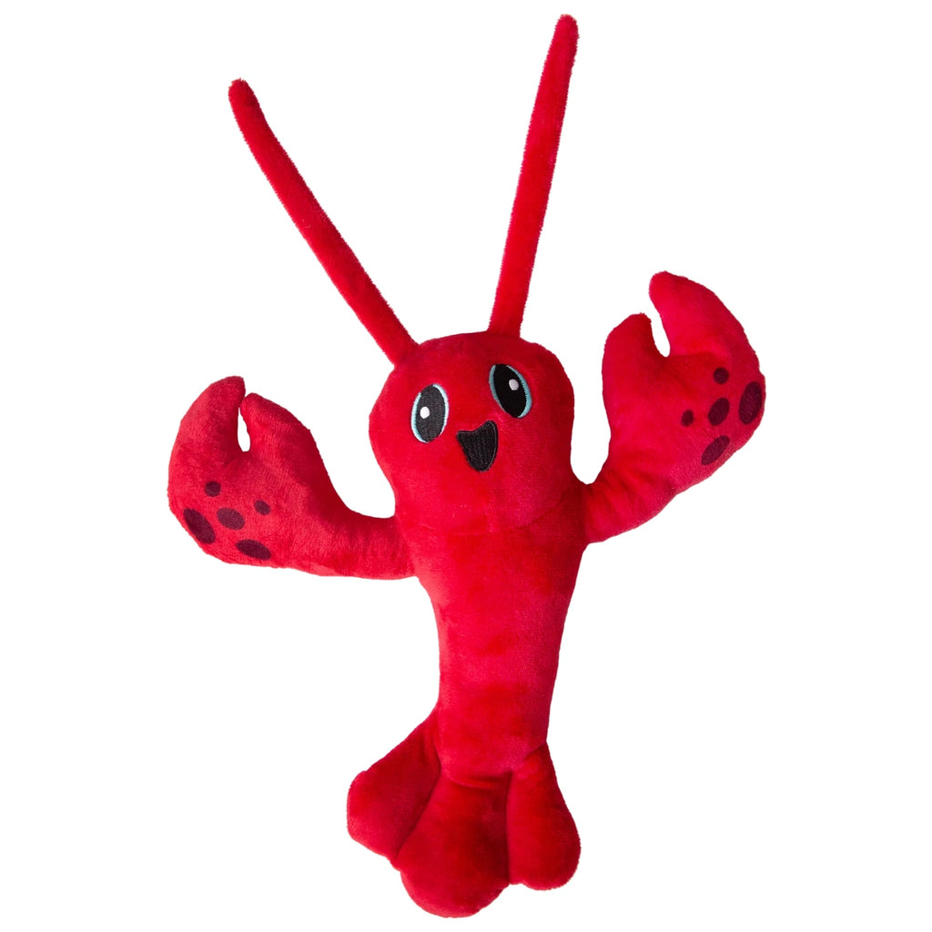 Snugarooz Luca The Lobster Plush Dog Toy 10in.