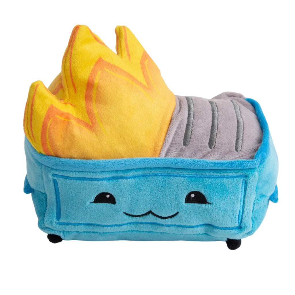 Snugarooz Dumpster Fire Plush Dog Toy 7in.