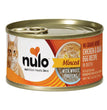 Nulo Cat Minced Grain Free Chicken With Whole Quail Egg 2.8Oz