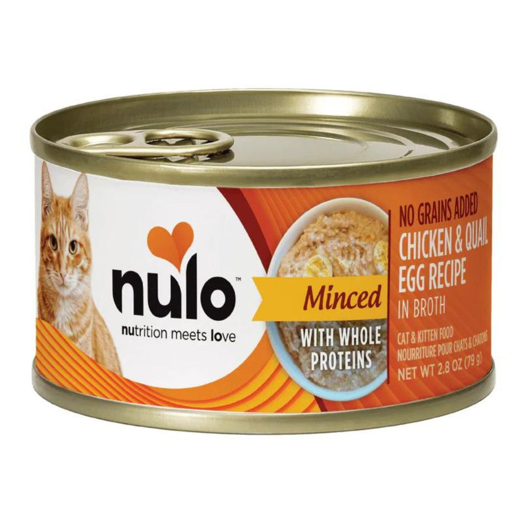 Nulo Cat Minced Grain Free Chicken With Whole Quail Egg 2.8Oz