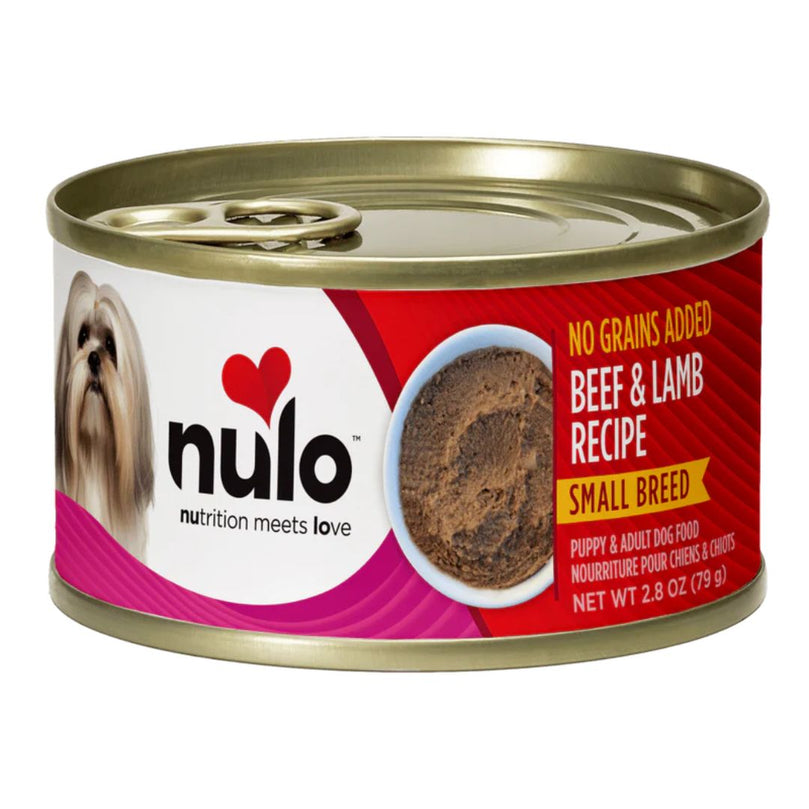 Nulo Dog Small Breed Pate Grain Free Beef And Lamb 28Oz for your Pet Dog with Pet Store X!