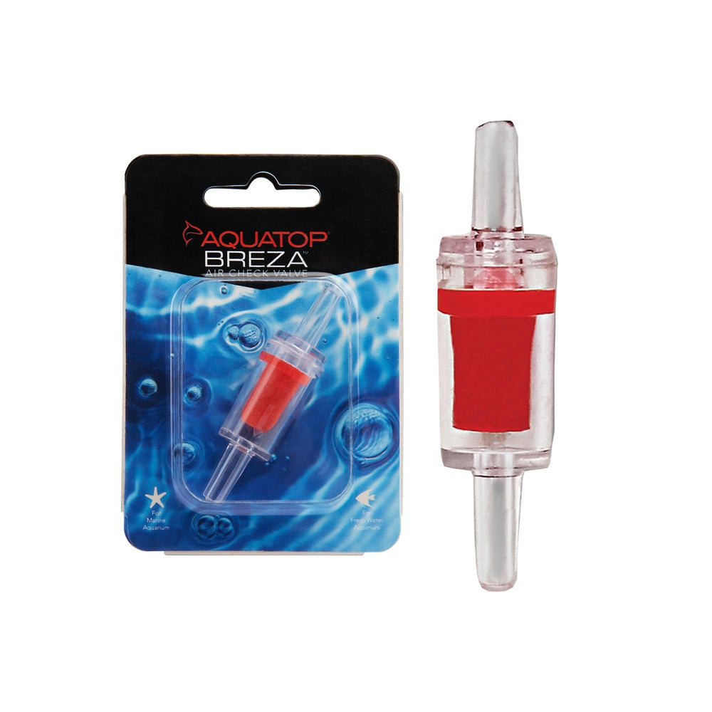 Aquatop Check Valve/Air Filter Red, Clear 1ea/2 in for your Pet Fish.