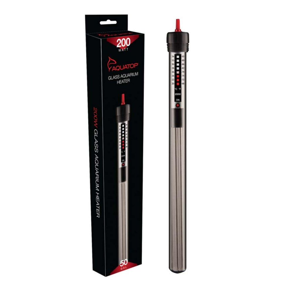 Aquatop Submersible Glass Aquarium Heater 1ea/200 W for your Pet Fish.