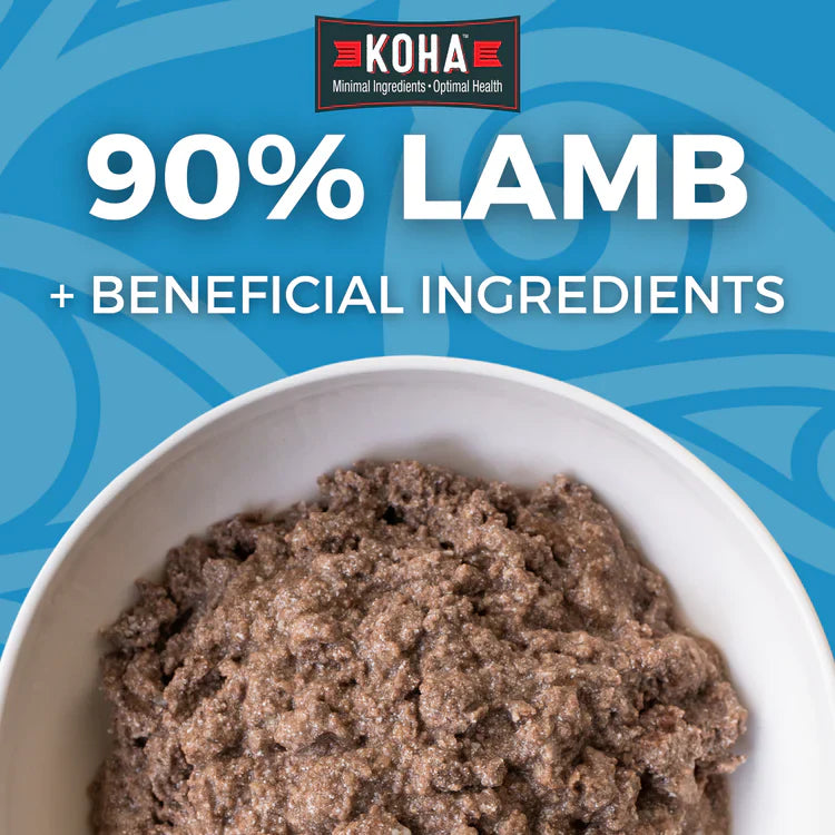 Koha Dog Limited Ingredient Grain Free 90% Lamb 13oz. (Case of 12)