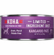 Koha Cat Limited Ingredient Pate Grain Free Kangaroo 5.5oz.(Case of 24)