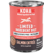 Koha Dog Limited Ingredient Grain Free 90% Salmon 13oz. (Case of 12)