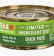 Koha Cat Limited Ingredient Pat Grain Free Duck 5.5oz. (Case of 24)