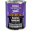 Koha Dog Grain Free Memphis Bbq Stew 12.7oz. (Case of 12)