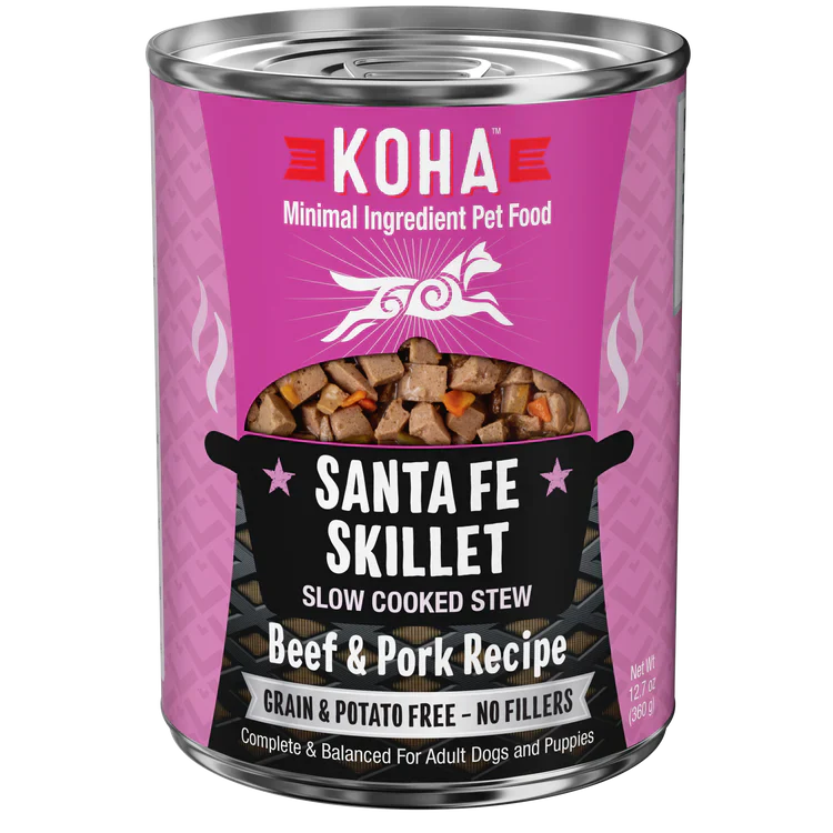 Koha Dog Grain Free Santa Fe Stew 127oz (Case of 12) for your Pet Dog with Pet Store X!