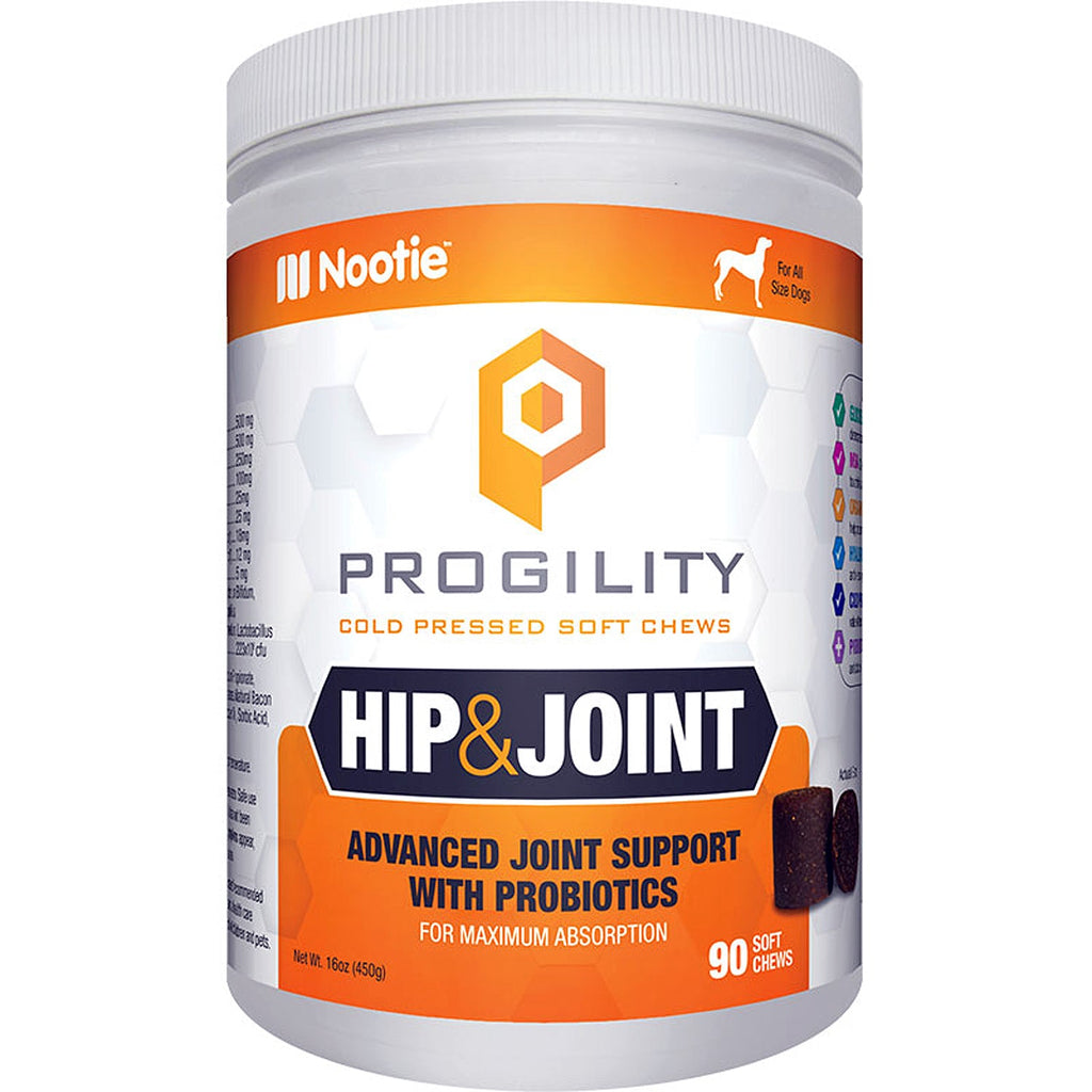 Nootie Dog Progility Max Hip And Joint Turmeric 90 Count for your Pet Dog with Pet Store X.