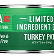 Koha Cat Limited Ingredient Pat Grain Free Turkey 3oz.(Case of 24)