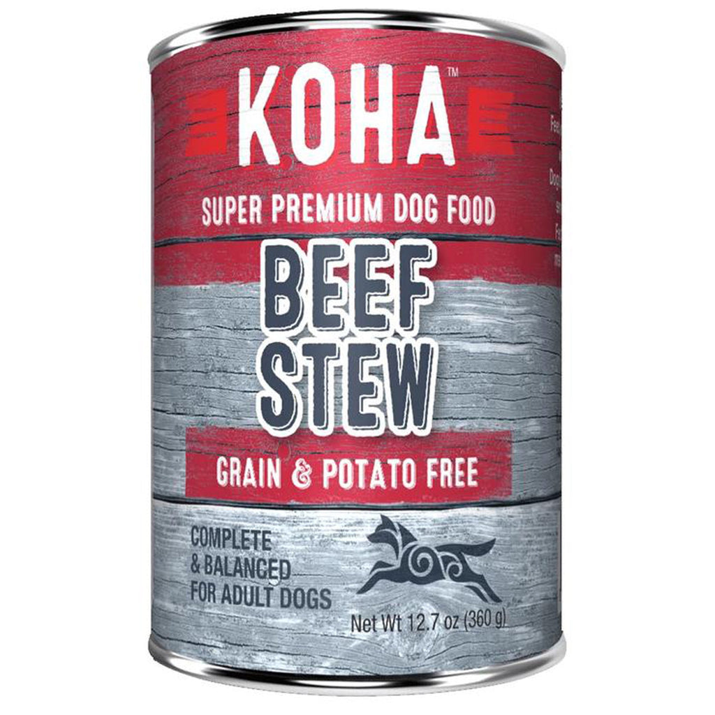 Koha Dog Grain Free Stew Beef 127oz (Case of 12) for your Pet Dog with Pet Store X!