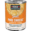 Koha Dog Grain Free Shredded Chicken 12.5oz. (Case of 12)