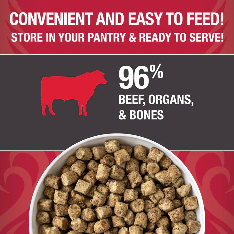 Koha Dog Grain Free Raw Freeze Dried Bites Beef 14oz.