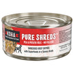 Koha Cat Grain Free Shredded Beef 2.8oz. (Case of 24)