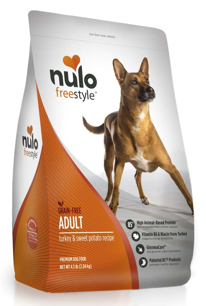 Nulo FreeStyle Grain Free Adult Dry Dog Food Turkey & Sweet Potato 1ea/11 lb for your Pet Dog with Pet Store X!