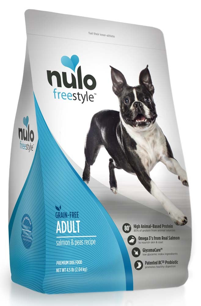 Nulo FreeStyle Grain Free Adult Dry Dog Food Salmon & Pea 1ea/11 lb for your Pet Dog with Pet Store X!