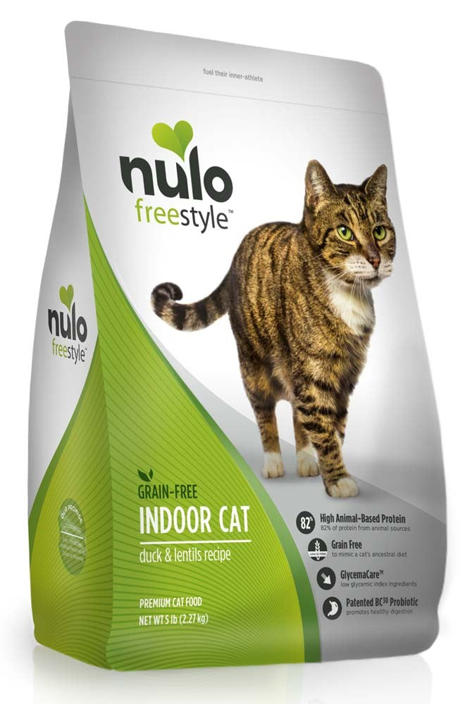 Nulo Freestyle Grain Free Indoor Dry Cat Food Duck & Lentils 1ea/5 lb