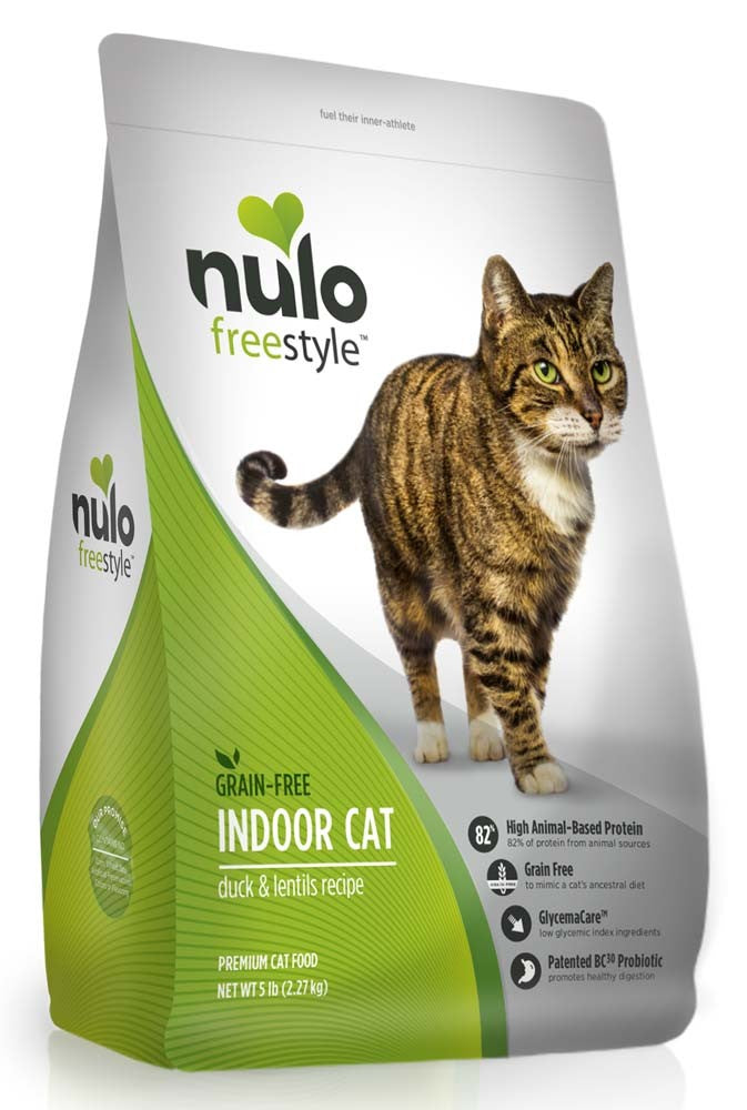 Nulo Freestyle Grain Free Indoor Dry Cat Food Duck & Lentils 1ea/12 lb