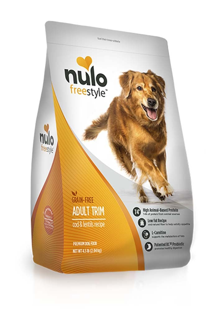 Nulo FreeStyle Trim Dry Dog Food Cod & Lentils 1ea/4.5 lb