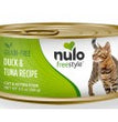 Nulo Freestyle Grain-Free Pate Wet Cat Food Duck & Tuna 24ea/5.5 oz