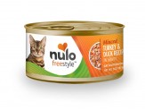 Nulo Freestyle Grain-Free Minced Wet Cat Food Turkey & Duck 24ea/3 oz