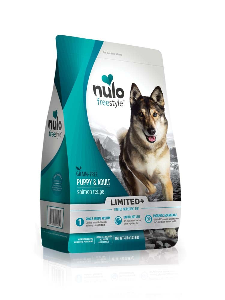 Nulo FreeStyle Limited+ Grain Free Dry Dog Food Salmon 1ea/4 lb