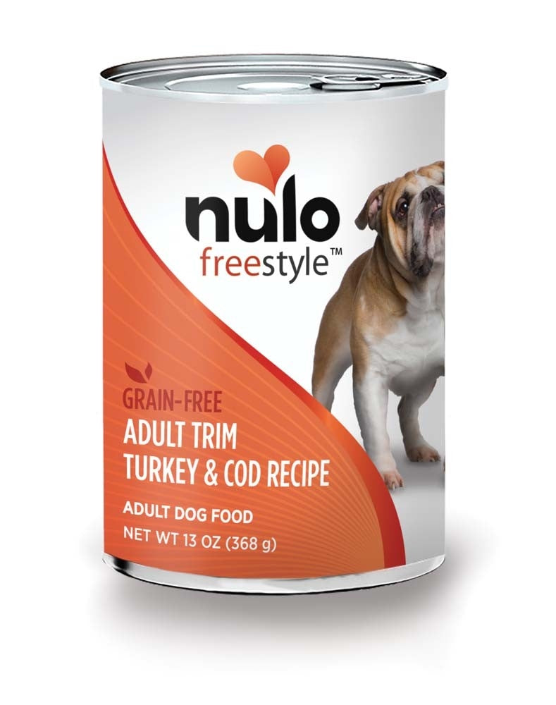 Nulo Freestyle Trim Dog Grain-Free Wet Dog Food Turkey & Cod 13oz. (Case of 12)