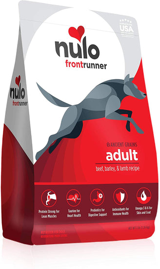 Nulo Frontrunner Dry Dog Food Beef, Barley & Lamb 1ea/23 lb for your Pet Dog with Pet Store X!