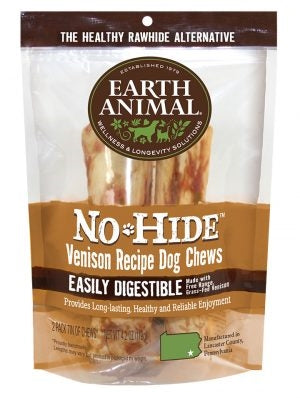 Earth Animal Nohide Venison Medium 2 Pk for your Pet Dog with Pet Store X!