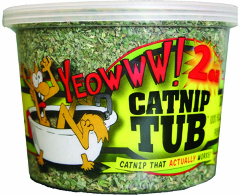 Yeowww! Catnip Tub 1ea/2 oz for your Pet Cat with Pet Store X!