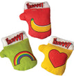 Yeowww! Kitten Mittens Catnip Cat Toys 3 pk (2pack)