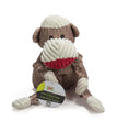 Hugglehounds Dog Stuey Sock Monkey Knottie Large