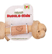 Hugglehounds Dog Natural Leather Knot Bone Medium