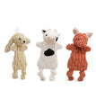 Hugglehounds Dog Huggleflatties Barnyard Assortment Small 3 Pack 11 Inch