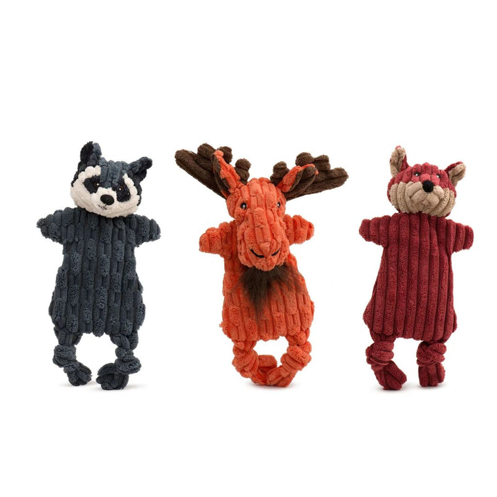 Hugglehounds Dog Huggleflatties Woodland Assortment Small 3 Pack 11 Inch