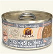 Weruva Cat Stew! Goody Stew Shoes Chicken and Salmon Dinner in Gravy 2.8oz. (Case of 12)