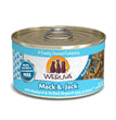 Weruva Cat Mack and Jack with Mackerel and Grilled Skipjack in Gravy 5.5oz. (Case of 12)