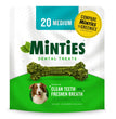 Vetiq Minties Dental Bone For Dogs Medium/Large 16oz. - 20count