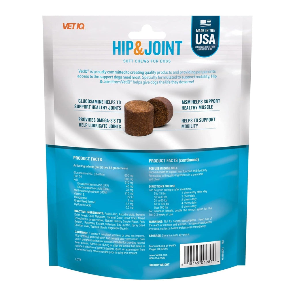 Vetiq Hip & Joint Soft Chew Chicken 60count