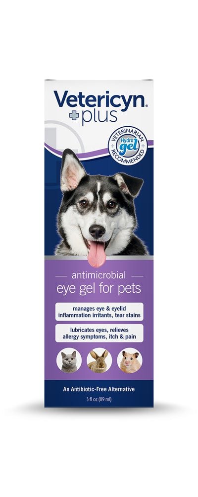 Vetericyn Plus Antimicrobial Eye Gel for Pets 1ea/3 oz for your Pet Dog with Pet Store X.